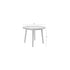Fabio Eettafel Rond Hout 120 cm Naturel
