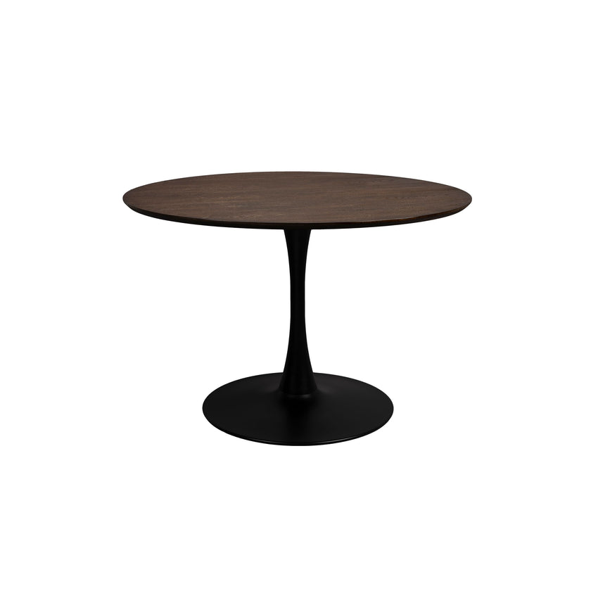 Raku Eettafel Hout 110 cm Bruin/ Zwart