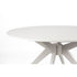 Zeme Eetkamerstafel Rond 122 cm Hout Beige