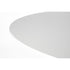 Zeme Eetkamerstafel Rond 122 cm Hout Beige