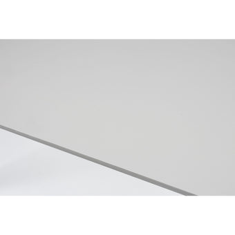 Zeme Eetkamerstafel Ovaal 220x95 cm Hout Beige