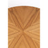 Fabio Salontafel Rond Hout 80x80 cm Naturel
