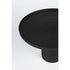 Mason Salontafel Rond Metaal 60x 60 cm Zwart