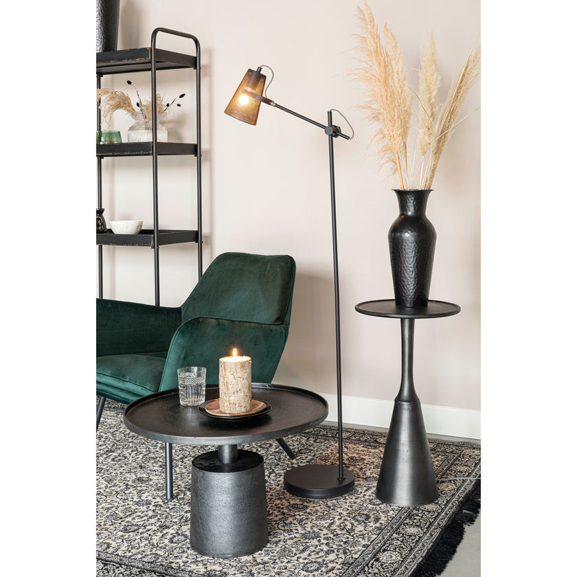 Mason Salontafel Rond Metaal 60x 60 cm Zwart