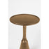 Noah Bijzettafel Rond Metaal 35x 35 cm Goud