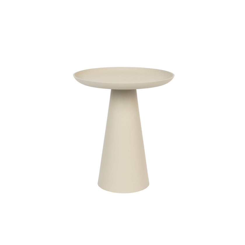 Ringar Bijzettafel Rond Metaal 39,5x39,5 cm (L) Wit