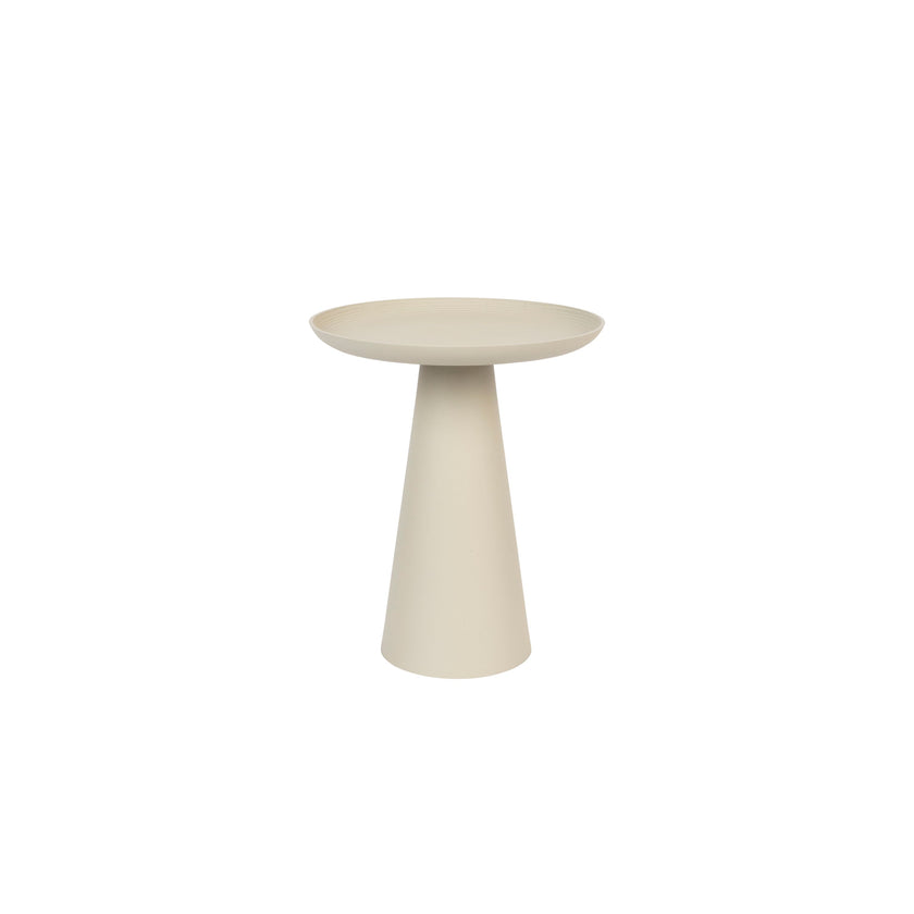 Ringar Bijzettafel Rond Metaal 34,5x34,5 cm (M) Wit