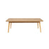 Fabio Salontafel Rechthoekig Hout 120x60 cm Naturel