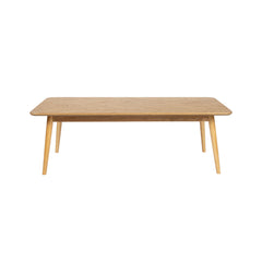 Fabio Salontafel Rechthoekig Hout 120x60 cm Naturel