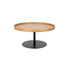 Yuri Bijzettafel Rond Hout 70x70 cm (L) Eiken