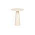 Joya Bijzettafel Travetin-Look 40x40 cm Laag Beige