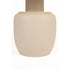 Karula Bijzettafel Travetin-Look 60x60 cm Hoog Beige