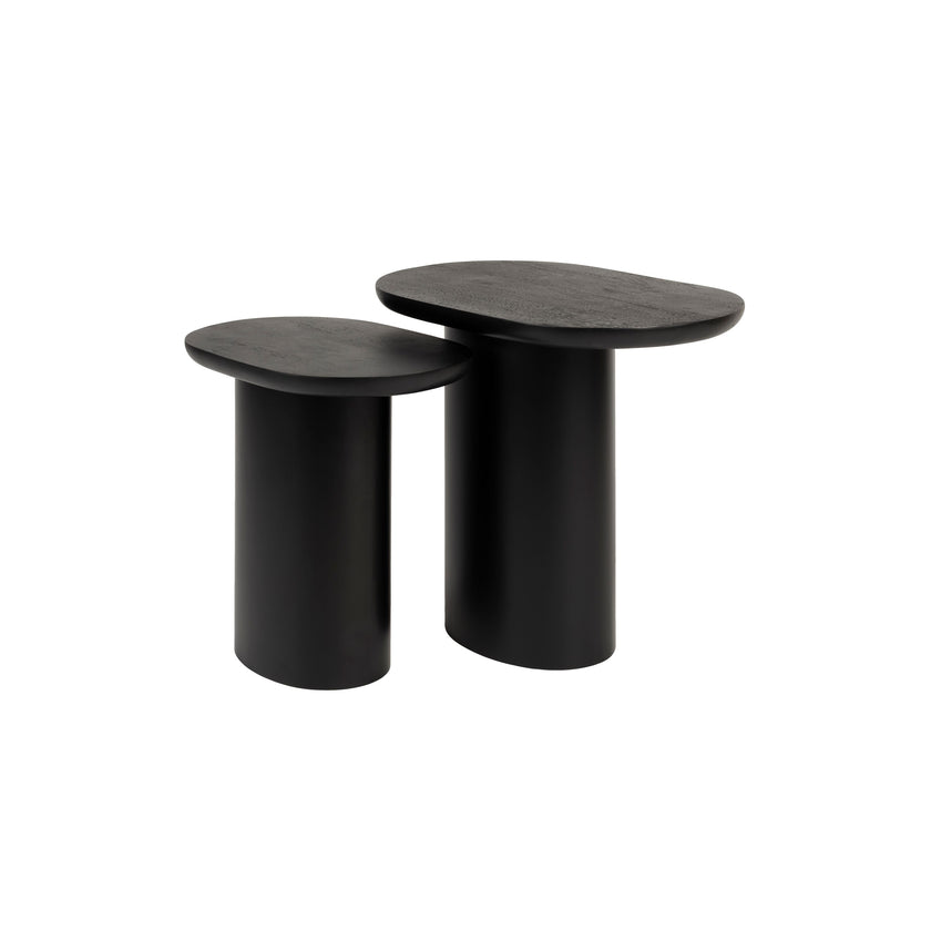 Bela Bijzettafel Hout Set van 2