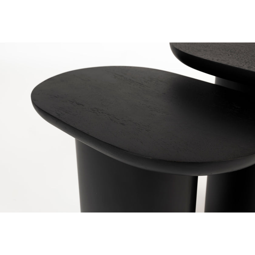 Bela Bijzettafel Hout Set van 2