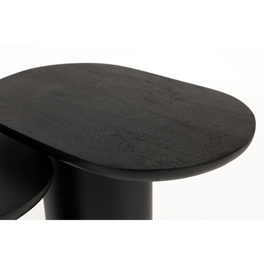 Bela Bijzettafel Hout Set van 2
