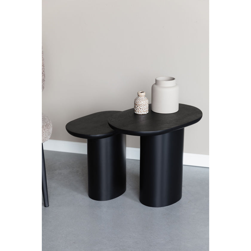 Bela Bijzettafel Hout Set van 2