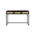Guuji Consoletafel/ Wandtafel Hout 120x40 Zwart