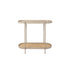 Amaya Consoletafel/ Wandtafel Hout 85x39 Beige