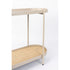 Amaya Consoletafel/ Wandtafel Hout 85x39 Beige