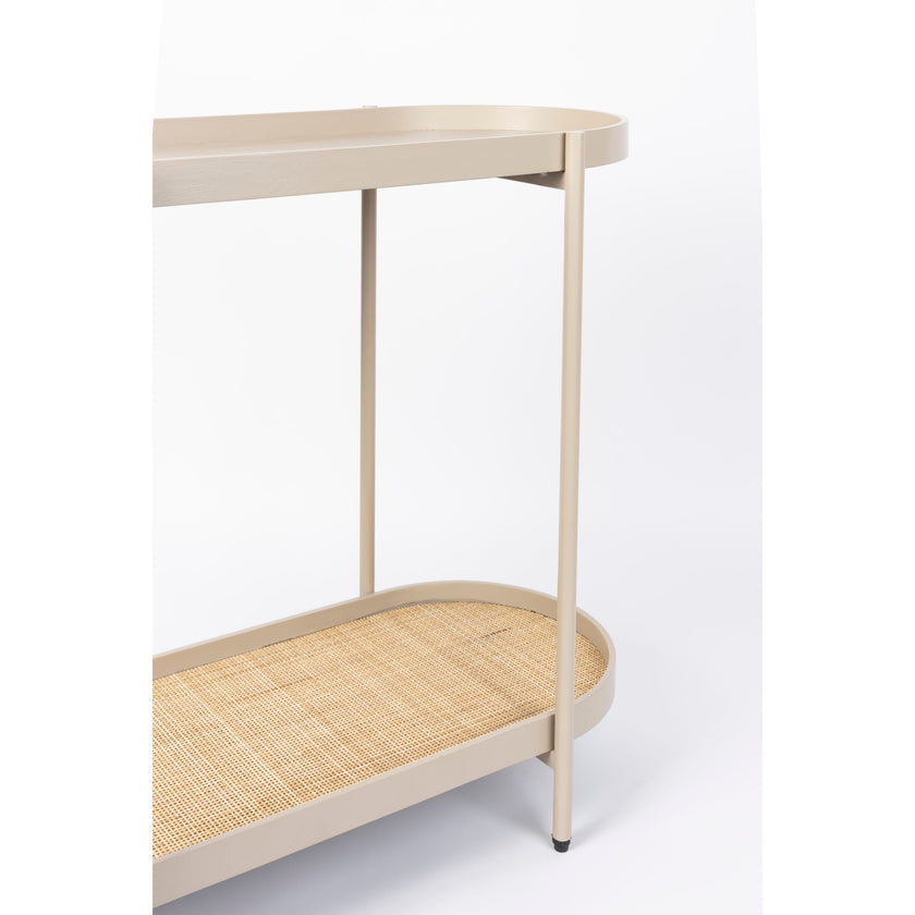 Amaya Consoletafel/ Wandtafel Hout 85x39 Beige
