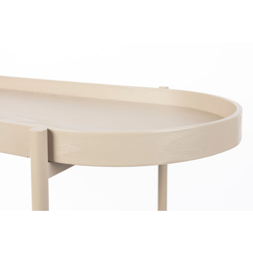 Amaya Consoletafel/ Wandtafel Hout 85x39 Beige