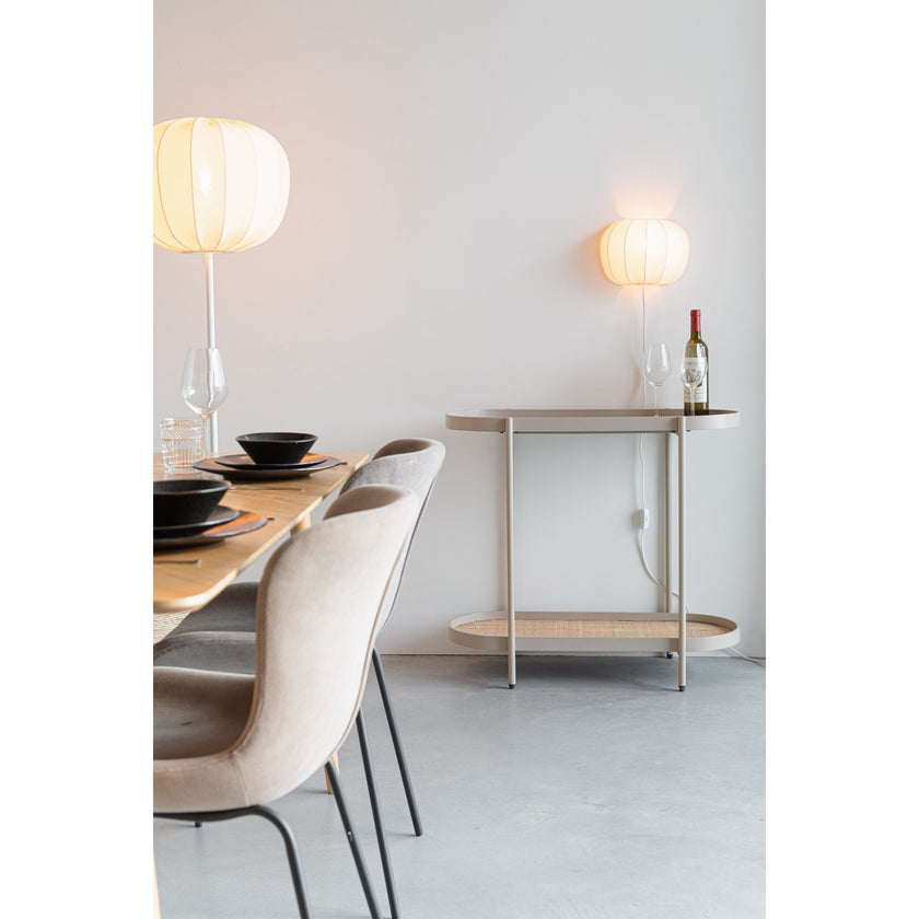 Amaya Consoletafel/ Wandtafel Hout 85x39 Beige