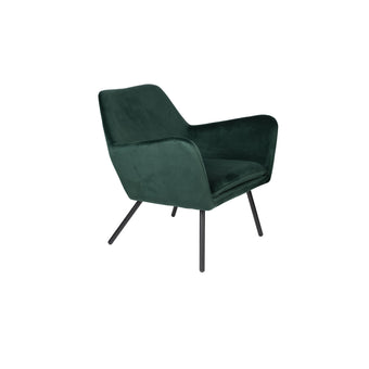 Bon Fauteuil Velvet Groen