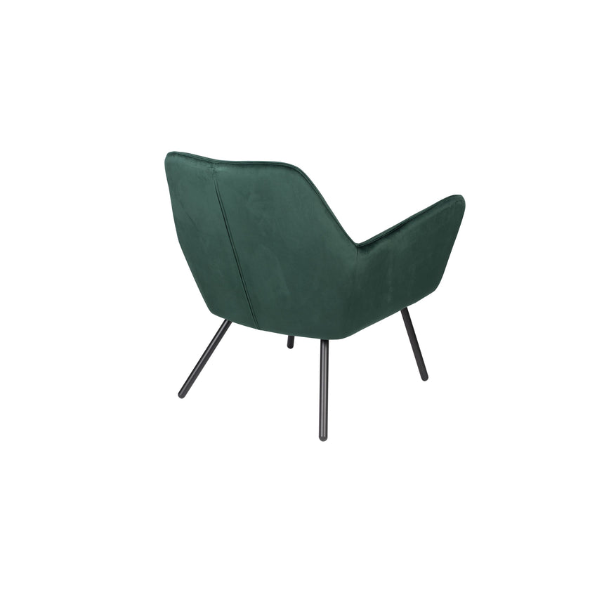 Bon Fauteuil Velvet Groen