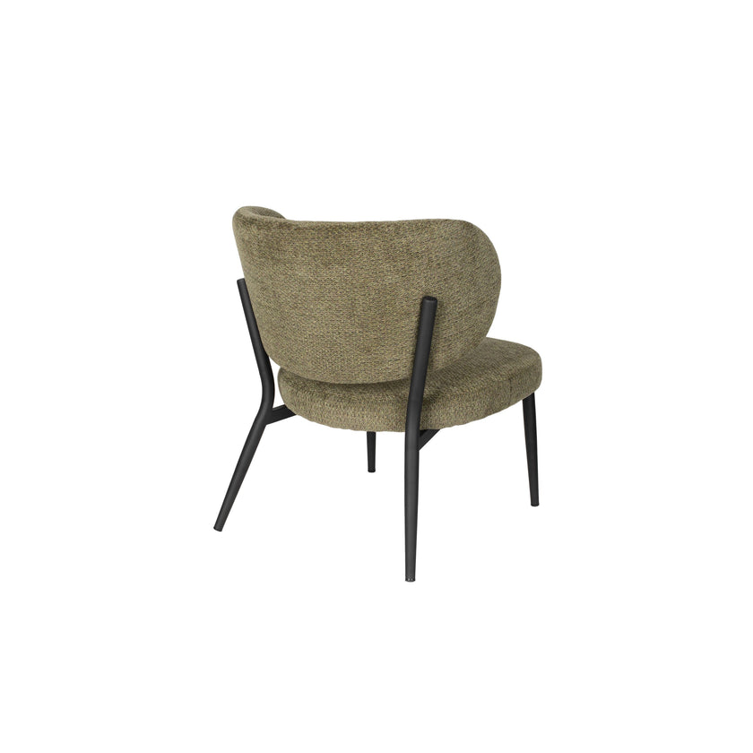 Sanne Loungestoelen/ Fauteuil Groen Grijs