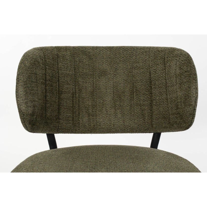 Sanne Loungestoelen/ Fauteuil Groen Grijs