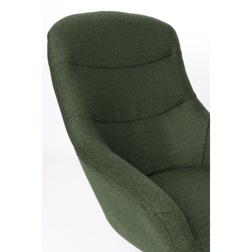 Yuki Fauteuil Draaibaar Groen