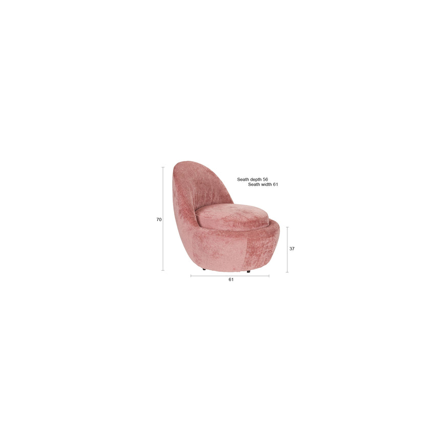 Nash Fauteuil Pink
