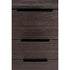 Webster Dressoir/ Kast Hoog Teakhout Bruin