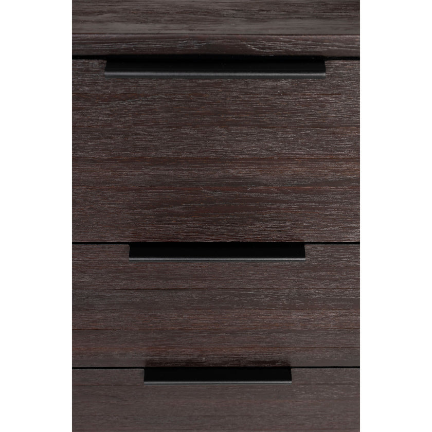 Webster Dressoir/ Kast Hoog Teakhout Bruin