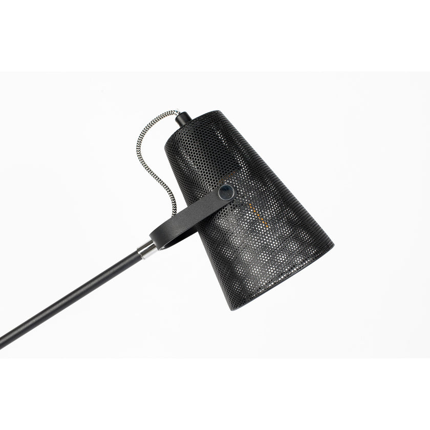 Fokus Vloerlamp/ Staande Leeslamp Zwart