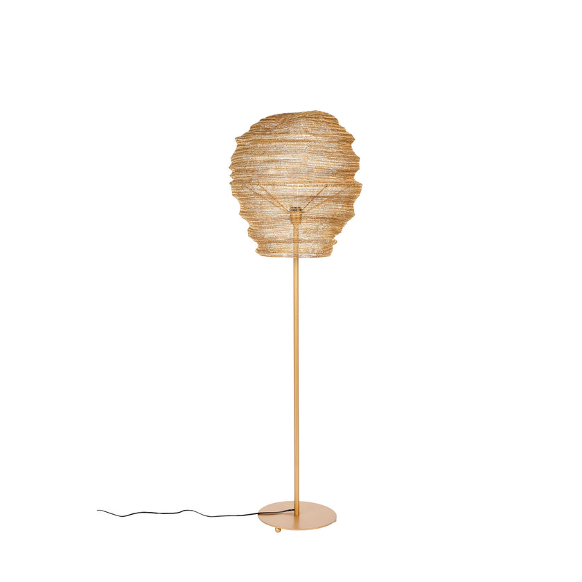 Lena Vloerlamp/ Staande lamp  Goud