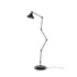 Xavi Vloerlamp/ Staande Leeslamp Zwart
