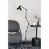 Xavi Vloerlamp/ Staande Leeslamp Zwart