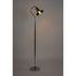 Anshin Vloerlamp/ Staande Leeslamp Glas Grijs