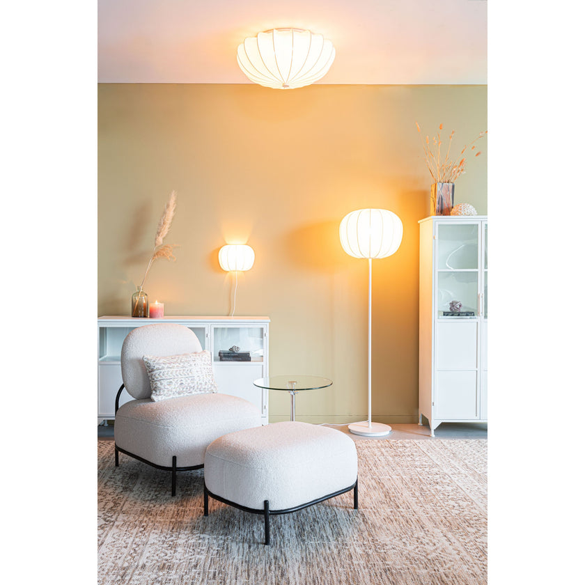 Shem Vloerlamp/ Staande lamp Wit