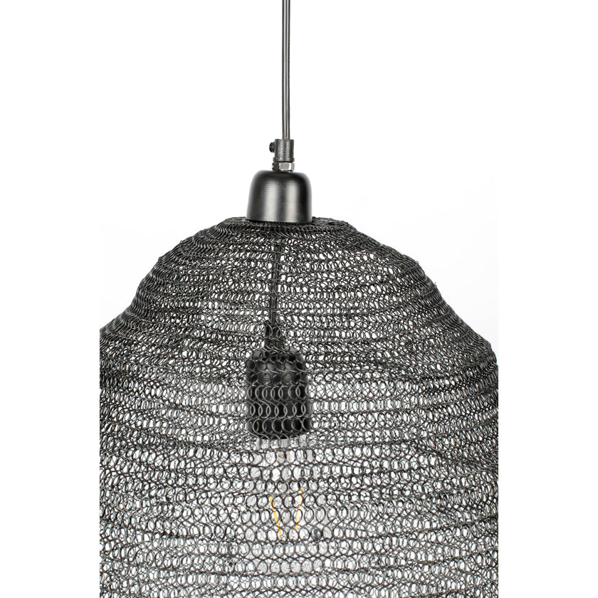 Lena Hanglamp L Zwart