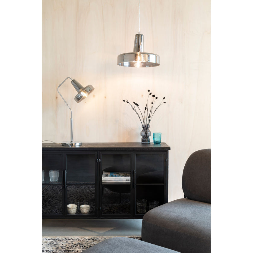 Anshin Hanglamp M Glas Grijs