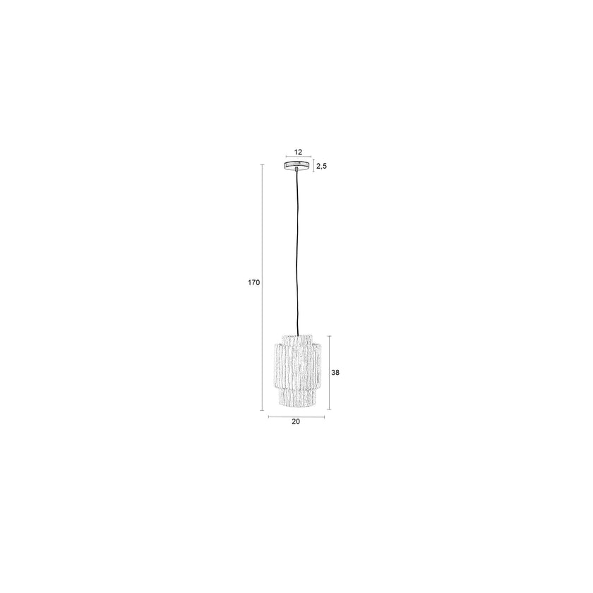 Arjun Hanglamp Katoen Lang