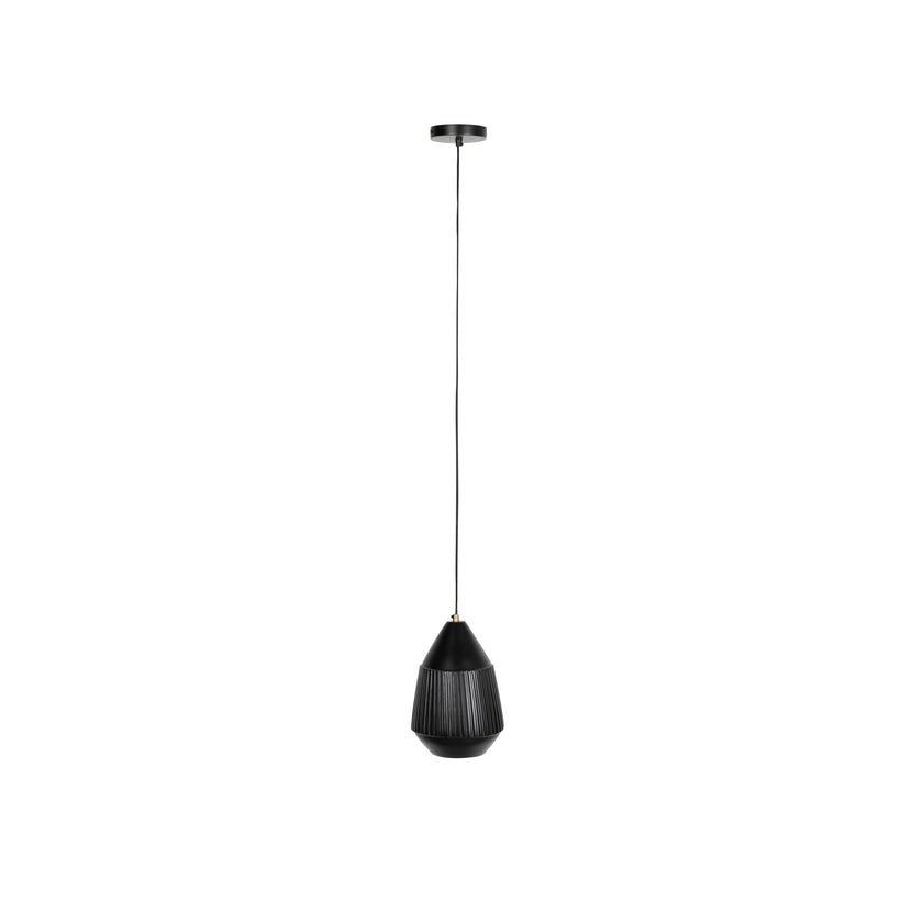 Aysa Hanglamp Lang Zwart