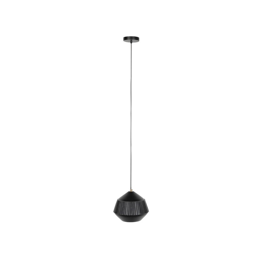 Aysa Hanglamp Breed Zwart
