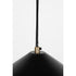 Aysa Hanglamp Breed Zwart