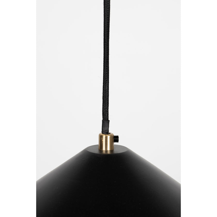 Aysa Hanglamp Breed Zwart