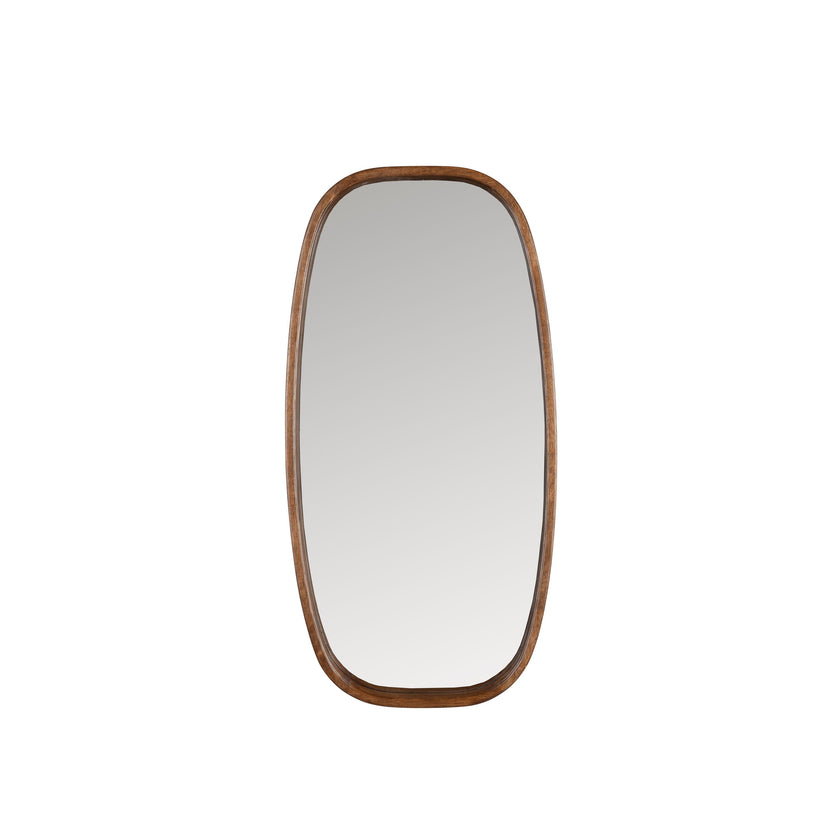 Nyko Spiegel/ Wandspiegel Hout Bruin 80x40 cm (M) Bruin